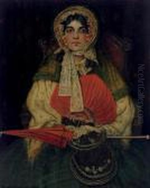 Portrait Of A Young Woman - view 1