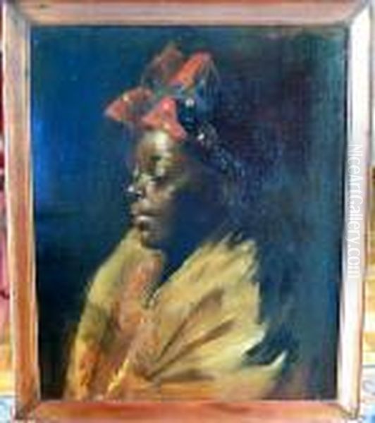 Portrait Of Pretty Young African American Girl - view 1
