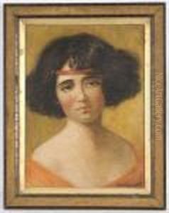 Portrait Of Agypsy Girl.