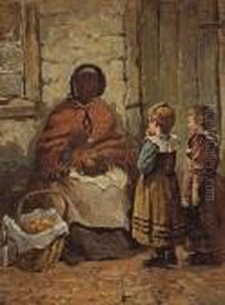 The Orange Seller - view 1
