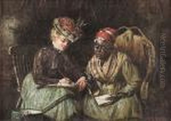 Writing The Letter - view 1