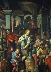 The Alchemists Workshop, 1570