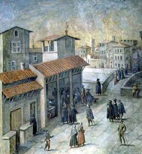 Ponte a Santa Trinita, Florence, 1555