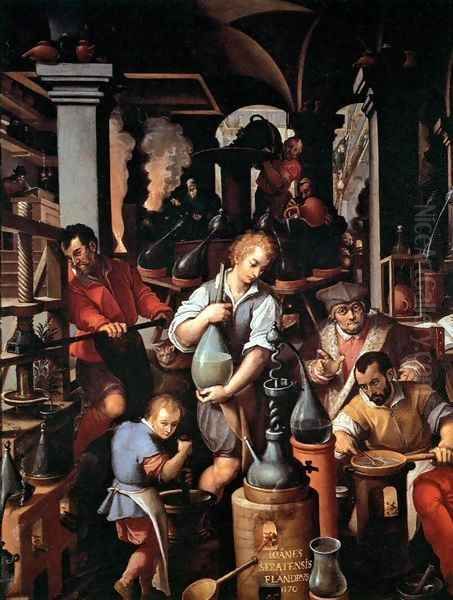 An Alchemist's Laboratory - view 1
