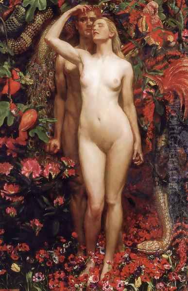 The Woman, the Man and the Serpent - view 1