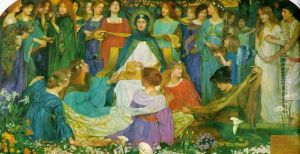 Maidens by John Byam Liston Shaw