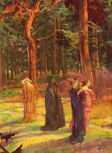 A Dirge by John Byam Liston Shaw