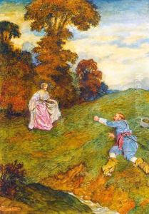 The Baffled Knight by John Byam Liston Shaw