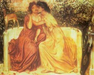 Sappho and Erinna at Mytelene