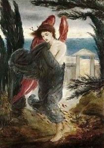 Love in Autumn I by Simeon Solomon