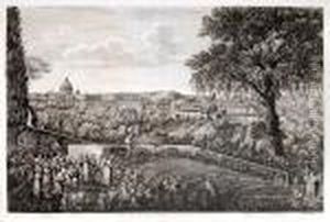 Veduta Generale Del Monte Vaticano by Luigi Rossini