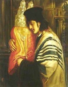 Young Man Holding Lord's Prayer