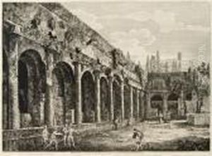 Rome And Tivoli by Luigi Rossini