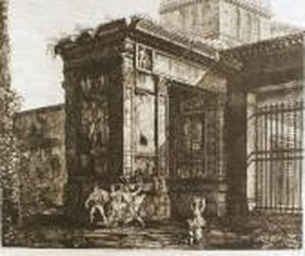 Veduta Del Arco Di Settimio Severo Nel Foro Boario - view 1