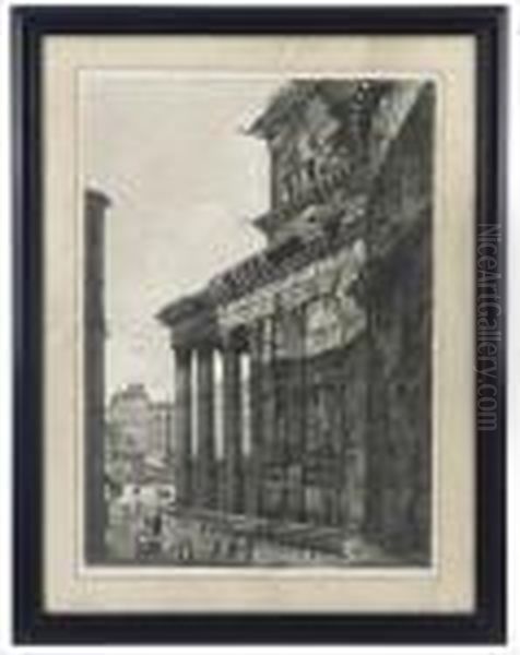 Veduta Di Fianco Del Panteon, Roma - view 1