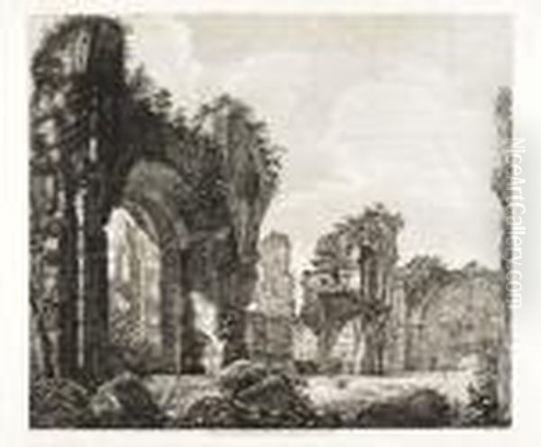 Veduta Dei Grandi Avanzi Delle Terme Antoniane, O Di Caracalla. - view 1