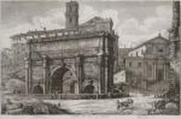 Views Of Rome, From Antichita Romane - view 1