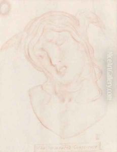 The tormented conscience by Simeon Solomon