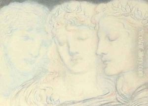A Waker, a Nocturne, a Sleeper by Simeon Solomon