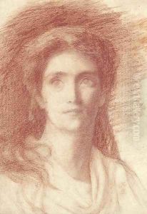 Portrait of a woman, bust-length