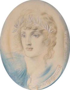 The Spirit of Shelley by Simeon Solomon