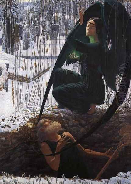 The Death and the Gravedigger, 1900 - view 1