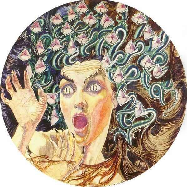 Medusa by Carlos Schwabe