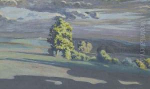 Landschaft, 1920 by Carlos Schwabe