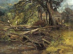 The Old Mill, Dalchongie, Strathearn by John Smart
