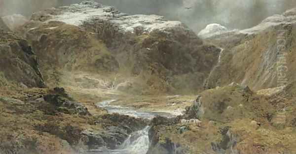 A peaceful valley in the Highlands - view 1