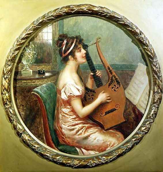 The Lute Player - view 1