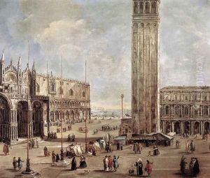 View of the Piazza San Marco from the Procuratie Vecchie 1720