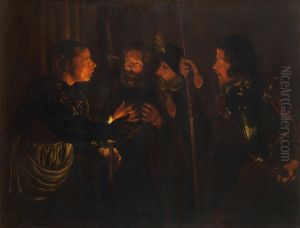 Denial of St Peter by Gerard Seghers