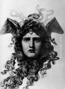 Medusa by Anthony Frederick Sandys