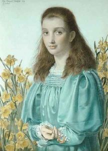 Olive Margaret Slaughter by Anthony Frederick Sandys