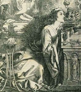 Rosamund, Queen of the Lombards, 1861 by Anthony Frederick Sandys