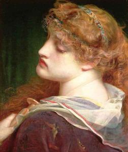 Mary Magdalene, 1862 by Anthony Frederick Sandys