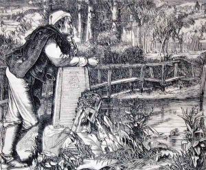 The Old Chartist, 1862 by Anthony Frederick Sandys