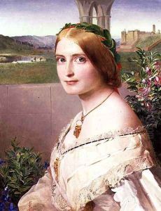 Portrait of Adelaide Mary, Mrs Philip Bedingfeld, 1859