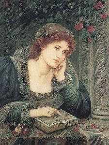 Beatrice, 1895 by Maria Euphrosyne Spartali, later Stillman