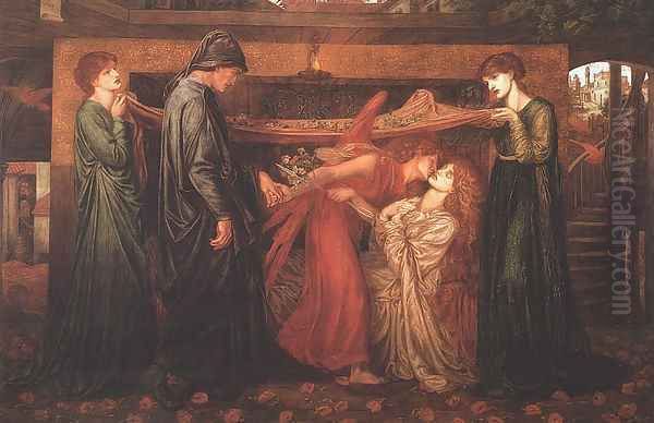 Dante's Dream at the Time of the Death of Beatrice by Maria Euphrosyne Spartali, later Stillman