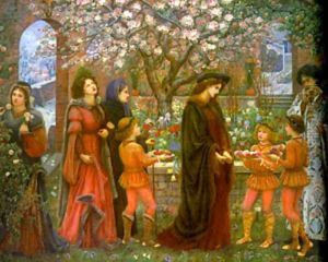 Stillman Painting by Maria Euphrosyne Spartali, later Stillman