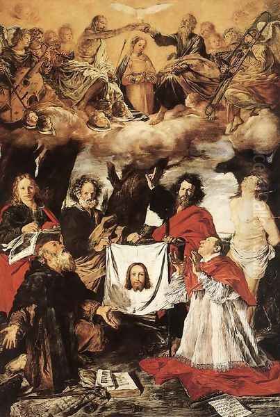 Coronation of the Virgin with Saints - view 1