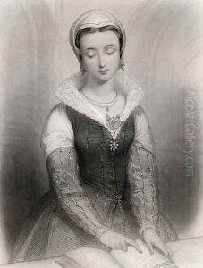 Lady Jane Grey 1537-54 illustration from World Noted Women by Mary Cowden Clarke, 1858 Lady Jane Grey 1537-54 illustration from World Noted Women by Mary Cowden Clarke, 1858