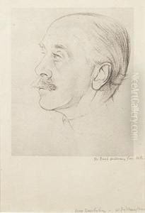 Beerbohm, Sir Max by William Rothenstein