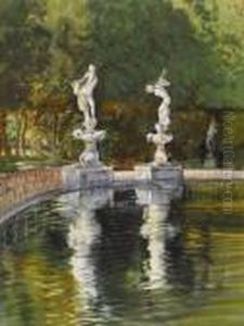 Boboli Gardens, Florence by William Rothenstein