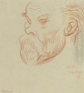 Posthumous Portrait Of Paul Verlaine