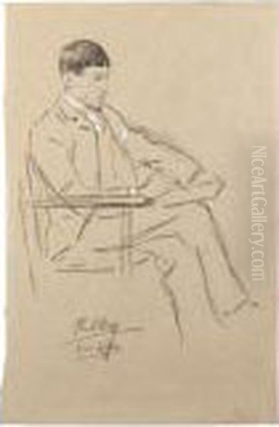 Phil May Sketching - view 1