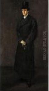 Portrait Of Max Beerbohm by William Rothenstein