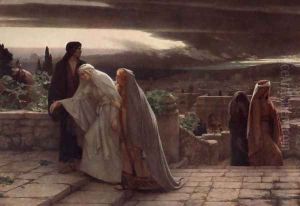 The Return from Calvary by Herbert Gustav Schmalz